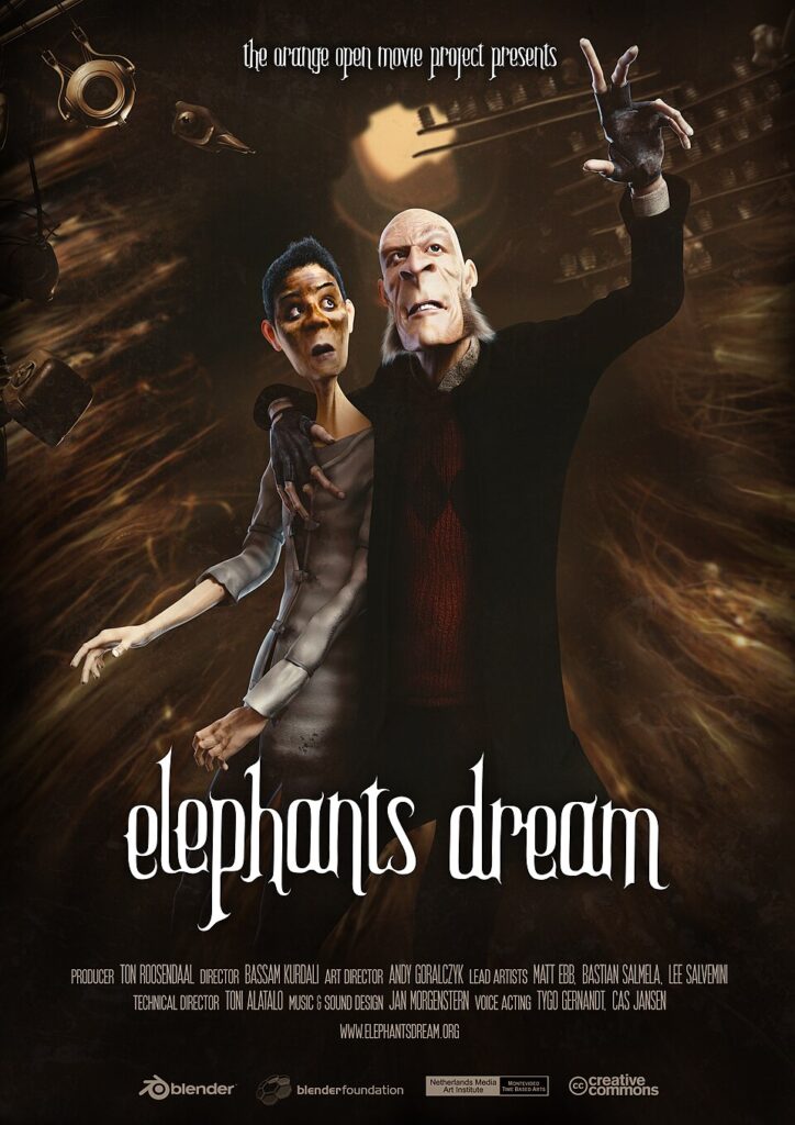 Elephants Dream preview artwork